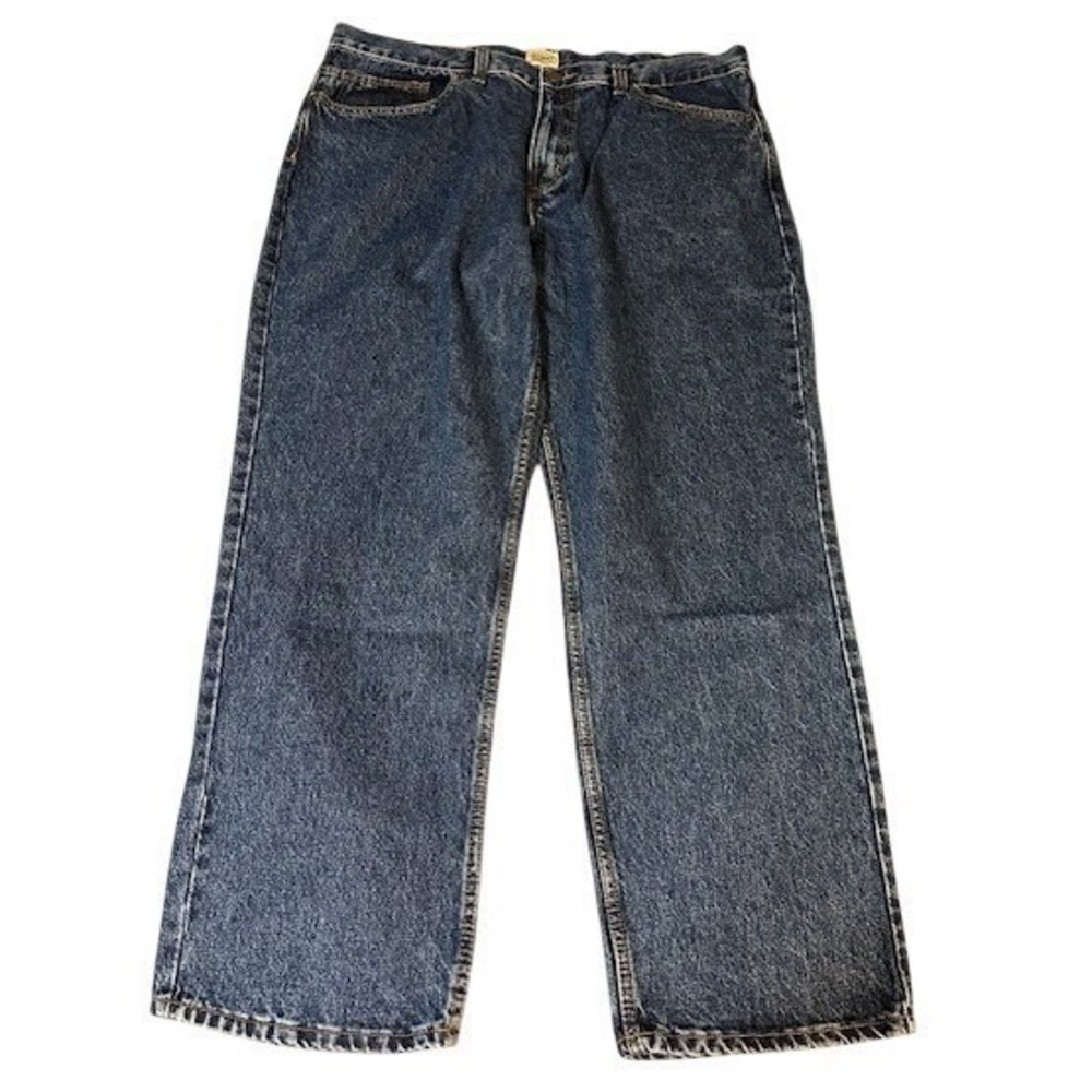 CE Schmidt Workwear Mens 42x32 Relaxed Fit Jeans Dark Wash Denim New NWT